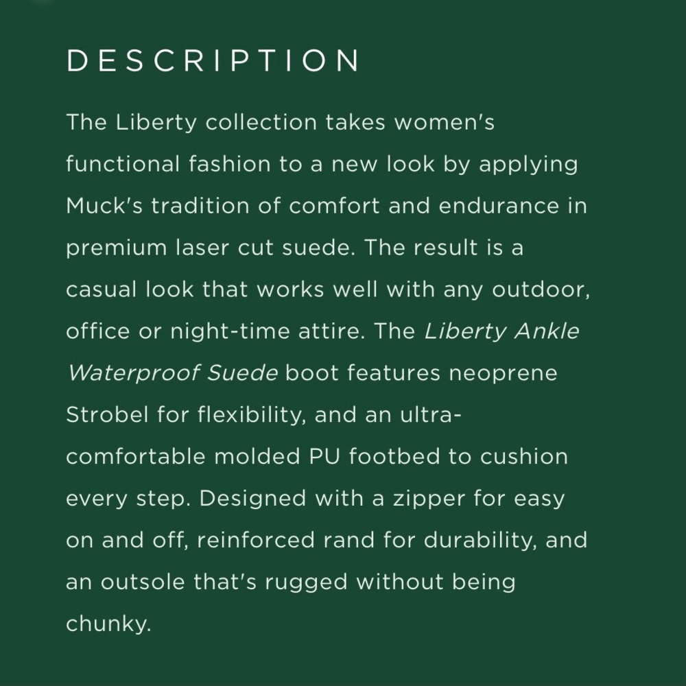 The Original Muck Boot Company Liberty Ankle Boots - Picture 12 of 13